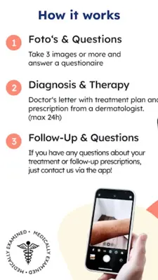 24/7 online dermatologist android App screenshot 11