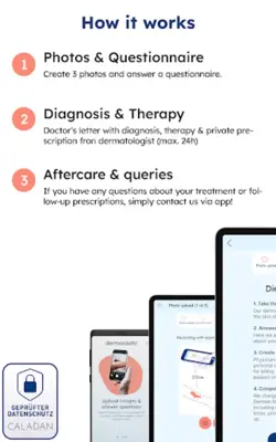 24/7 online dermatologist android App screenshot 5